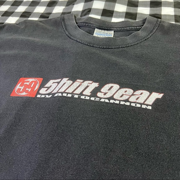 5hift 9ear Car Racing Honda Acura Autocannon 59 Shift Gear Faded Black T Shirt - Picture 3 of 10